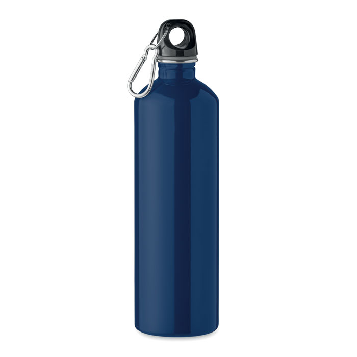 Bouteille publicitaire en inox recyclé 750ml REBIG MOSS Bleu marine